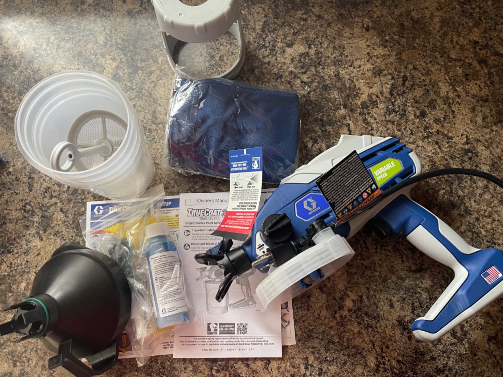 Graco 26D283 TrueCoat 360 Variable Speed Paint Sprayer customer photo 2