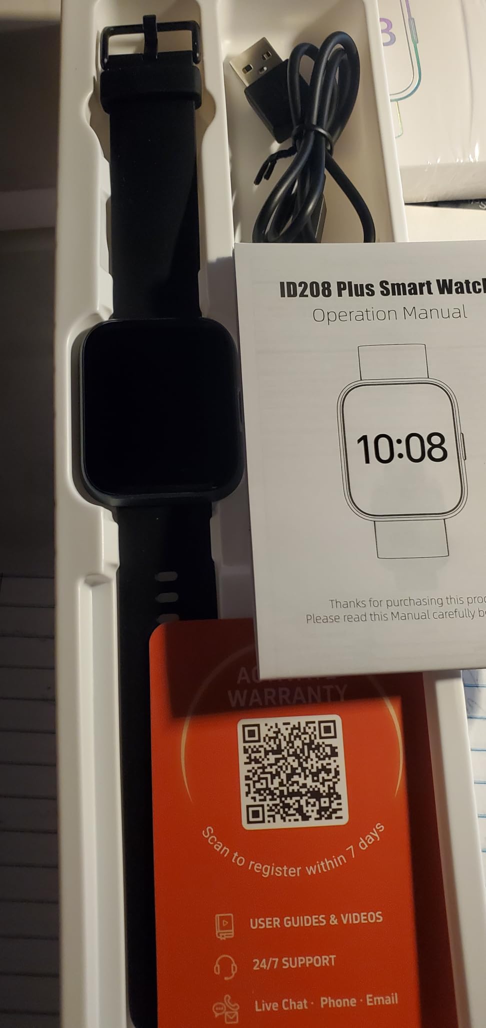 Tensky Smart Watch for Men Women(Call Receive/Dial), Alexa Built-in, 1.7