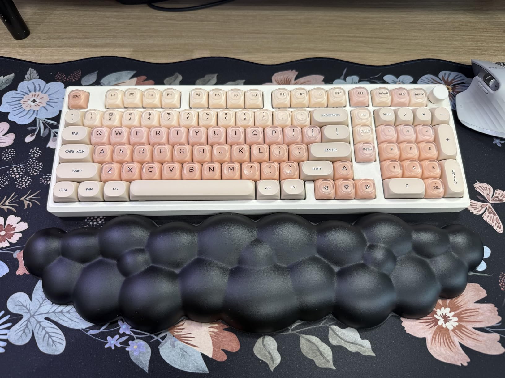 Cherry Profile PBT Keycaps Set Custom Double Shot Key caps customer photo 1