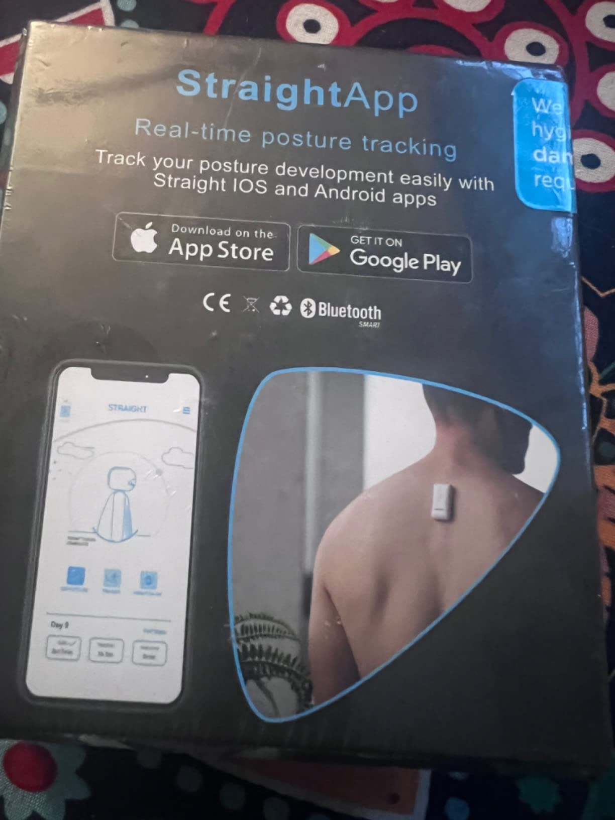 Kodgem Straight Posture Corrector Trainer for Women & Men - Updated Intelligent Posture Trainer - Upper Back Brace Smart Straightener Office Work Support - Shoulder & Back Posture Corrector Device customer photo 1