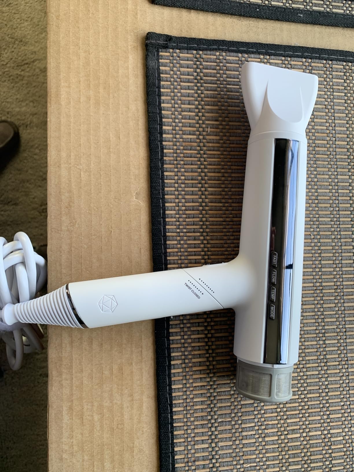 SRILabs DryQ Infrared Hair Dryer - Red Light, Frizz Control, Dual Voltage customer photo 2