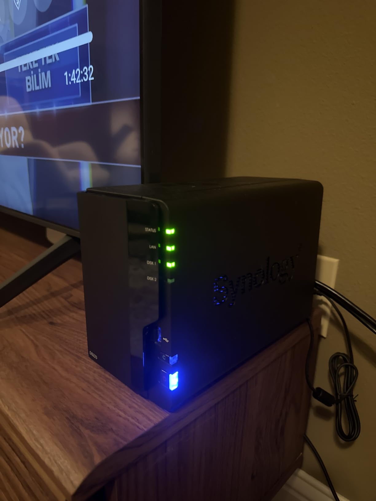 Synology DS223 Home & Office Backup Hub - Centralize Files, Protect Data & Monitor Property (2-Bay Diskless NAS) customer photo 1