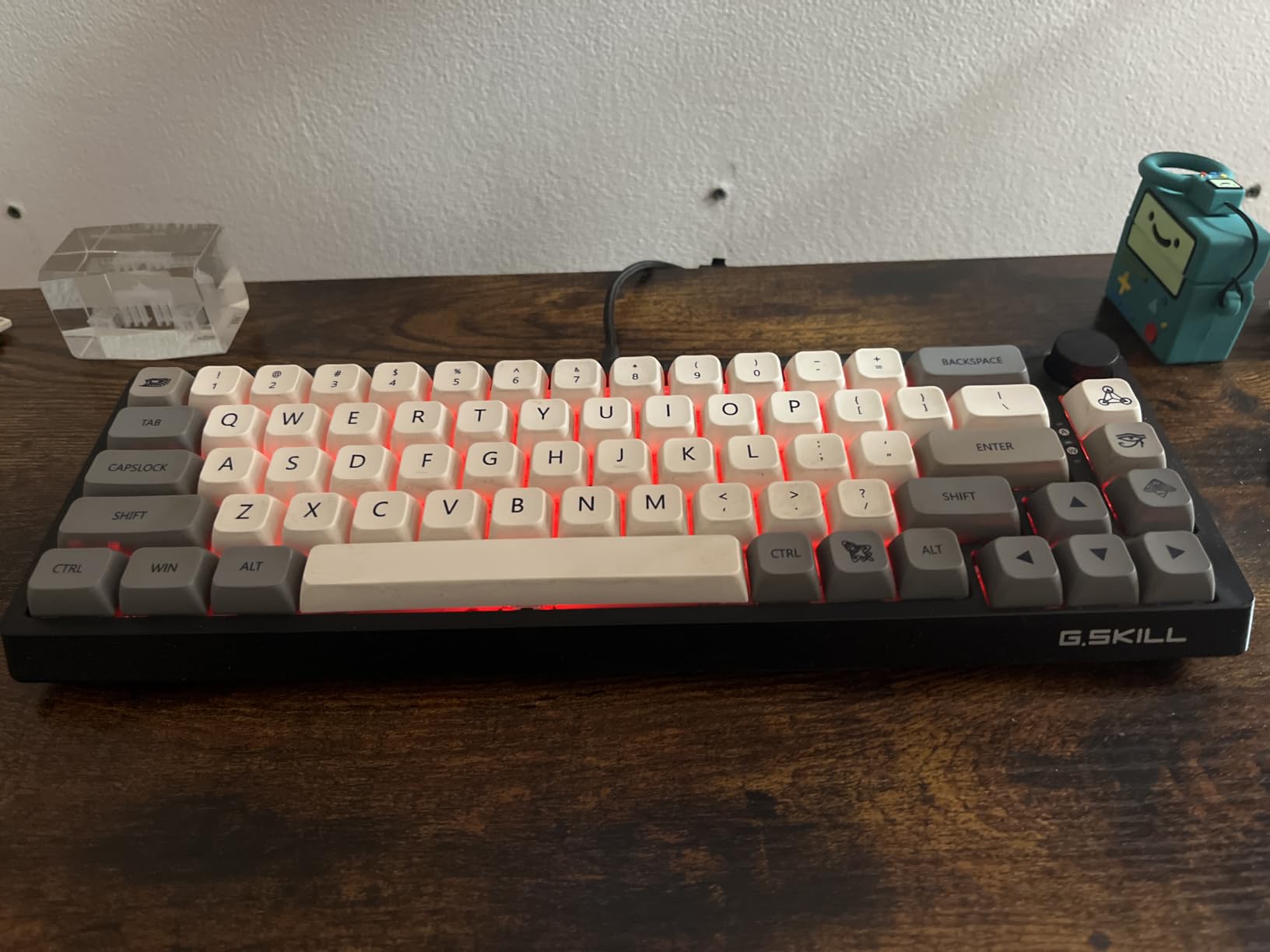 G.SKILL KM250 RGB 65% (67-Key) Mechanical Keyboard, PBT Dual Injection Keycap (Black) customer photo 2