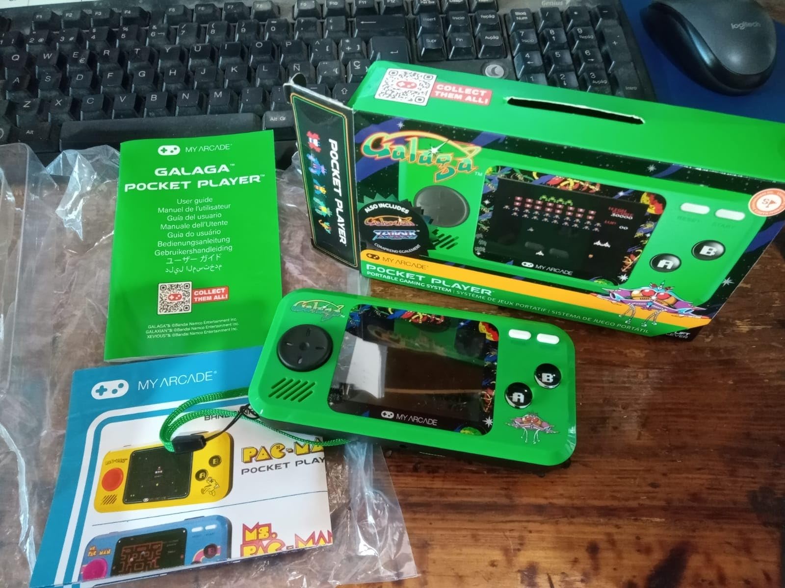 My Arcade Tetris Gamer V: Tetris Game preloaded with 200 Bonus Games, Arcade Classics, 2.5 Inch Screen customer photo 1