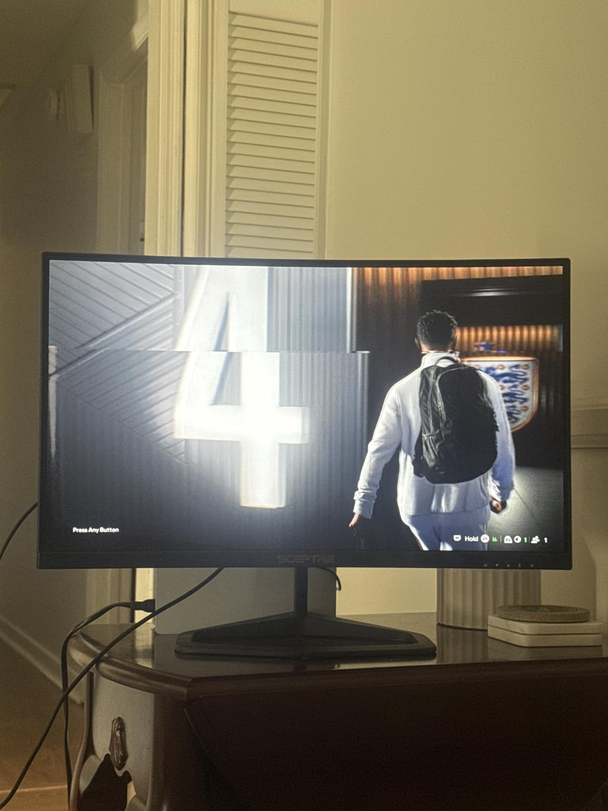 Sceptre Curved 24.5-inch Prime Gaming Monitor up to 240Hz 1080p R1500 1ms DisplayPort x2 HDMI x2 Blue Light Shift Build-in Speakers, Machine Black 2025 (C255B-FWT240 Series) customer photo 2