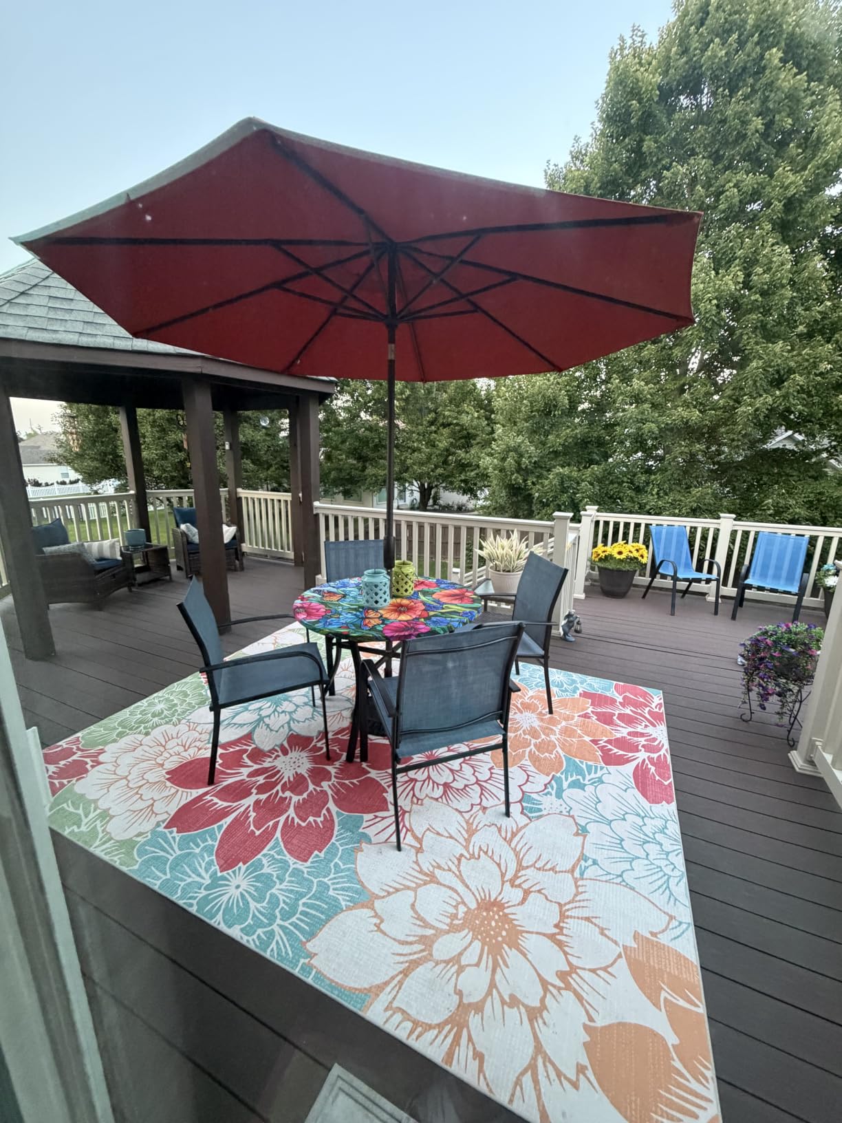 SUNSHINE VALLEY 5pc Patio Dining Set, 37