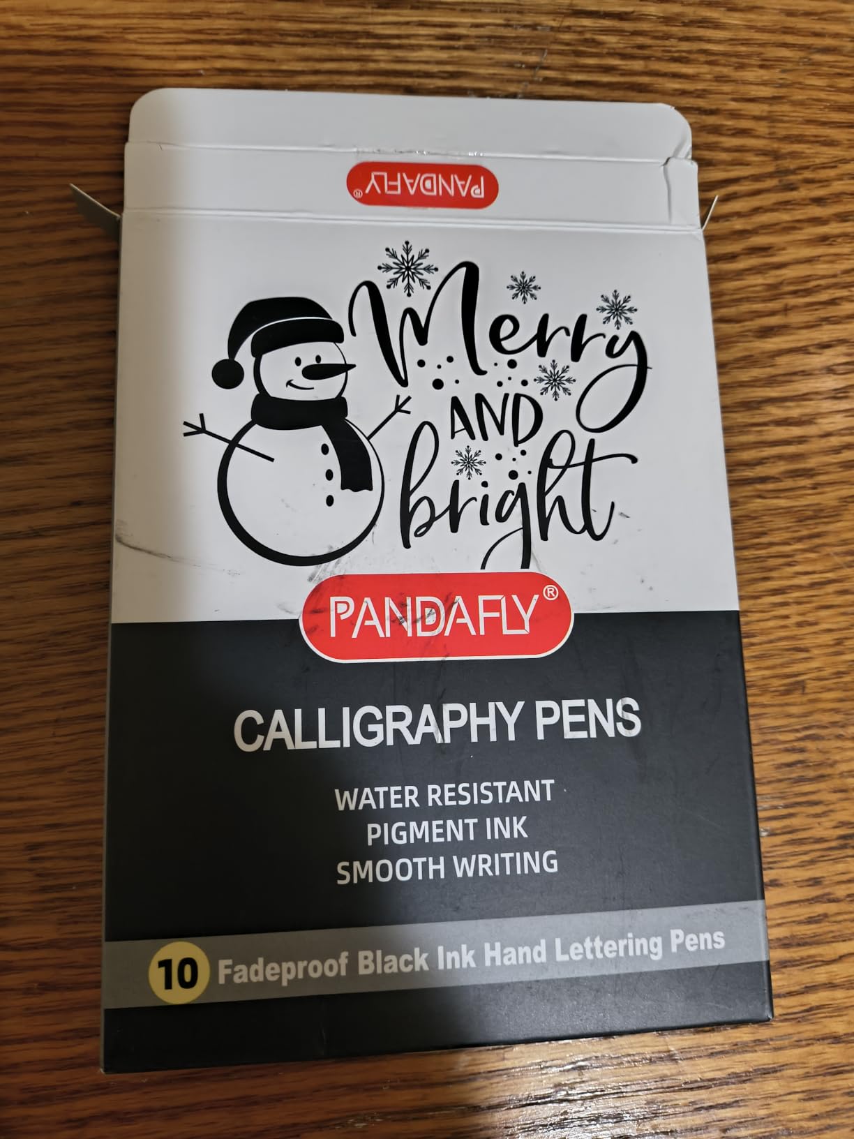 PANDAFLY Calligraphy Pens for Writing, 10 Size, Hand Lettering Pens | Brush Pens Calligraphy Set for Beginners, Calligraphy Brush Pens for Art Drawing, Sketching, Scrapbooking, Journaling customer photo 2