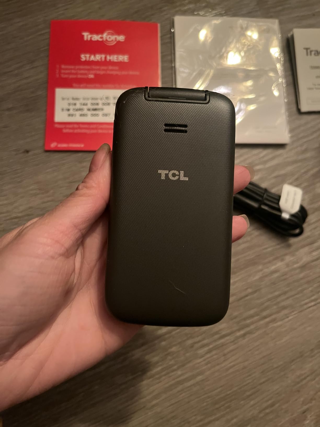Tracfone TCL Flip 2, 16GB, Black - Prepaid Feature Phone (Locked) customer photo 2