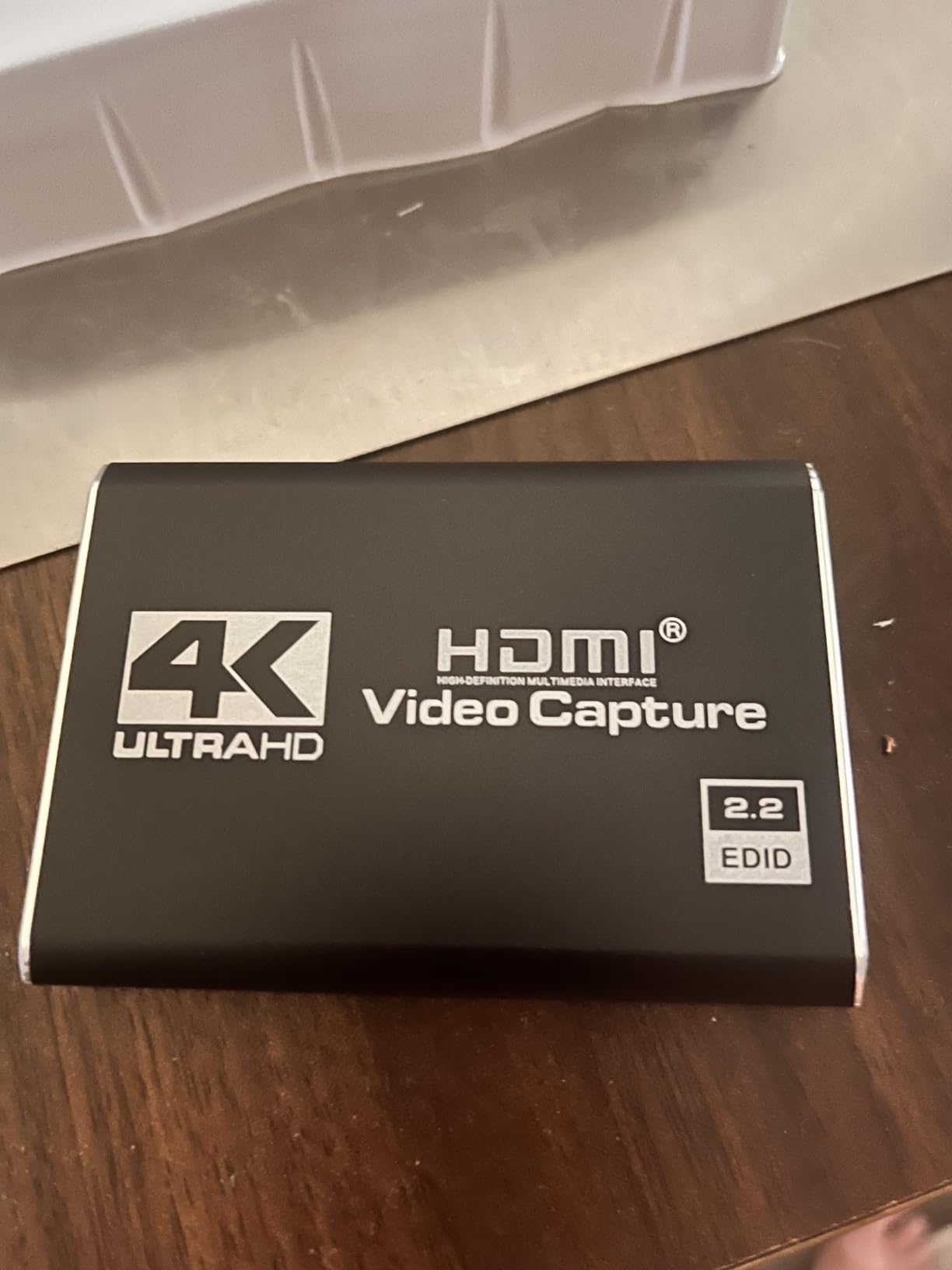 Capture Card 4K HDMI Video Streaming to USB 3.0 1080P 60FPS Capture Device | Audio Video Capture, 4K HDMI Loop-Out, Work for PS5/PS4/Switch/Xbox/PC/Camera/OBS, Game Screen Recorder Streaming Equipment customer photo 1