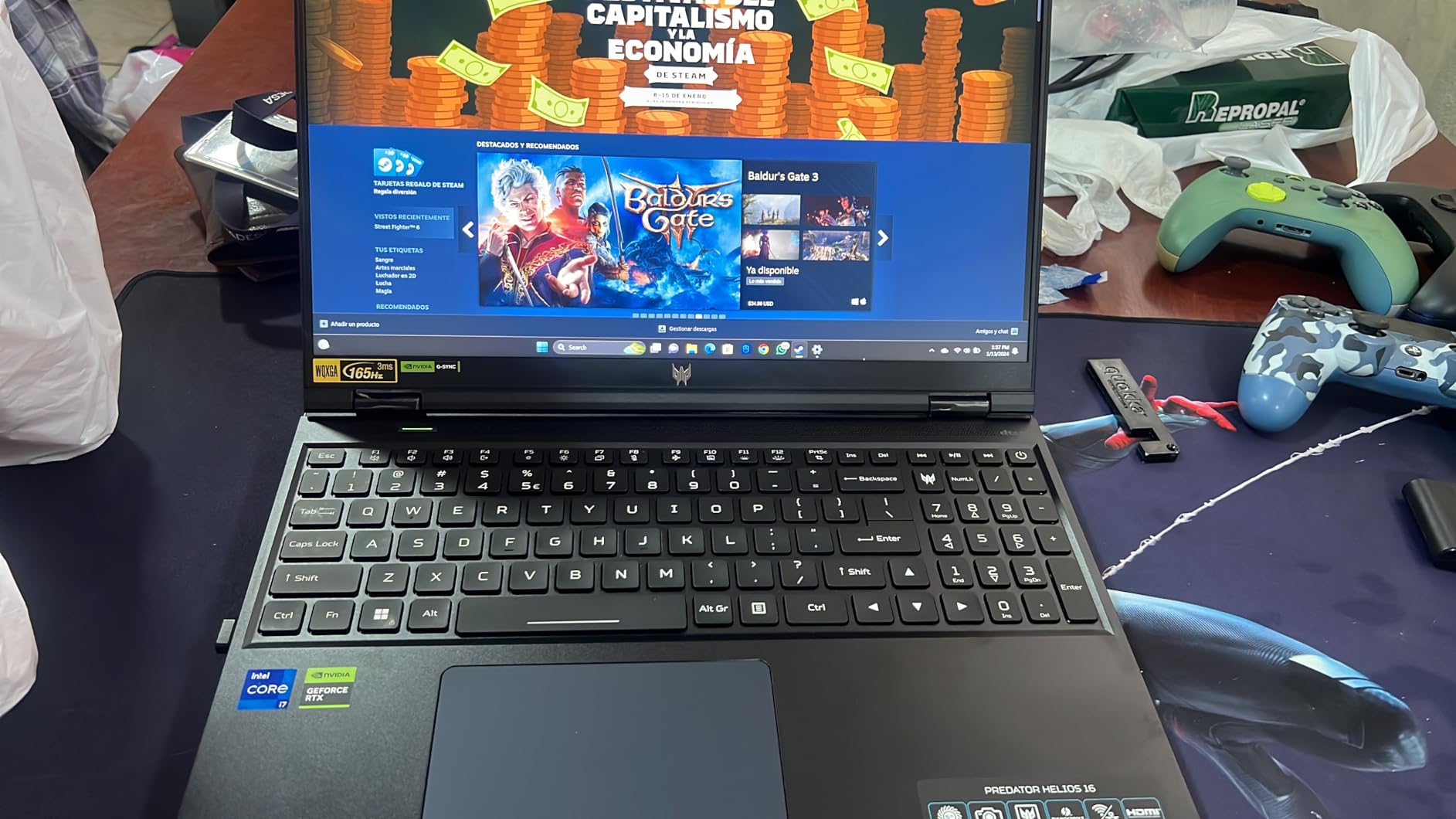Acer Predator Helios 16 Gaming Laptop | 13th Gen Intel Core i7-13700HX | NVIDIA GeForce RTX 4060 | 16
