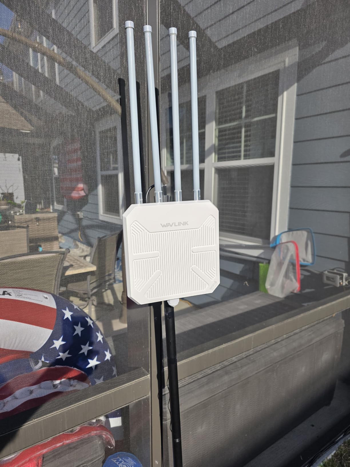 2026 WAVLINK AX1800 Outdoor WiFi 6 Extender Long Range, IP67 Weatherproof customer photo 1