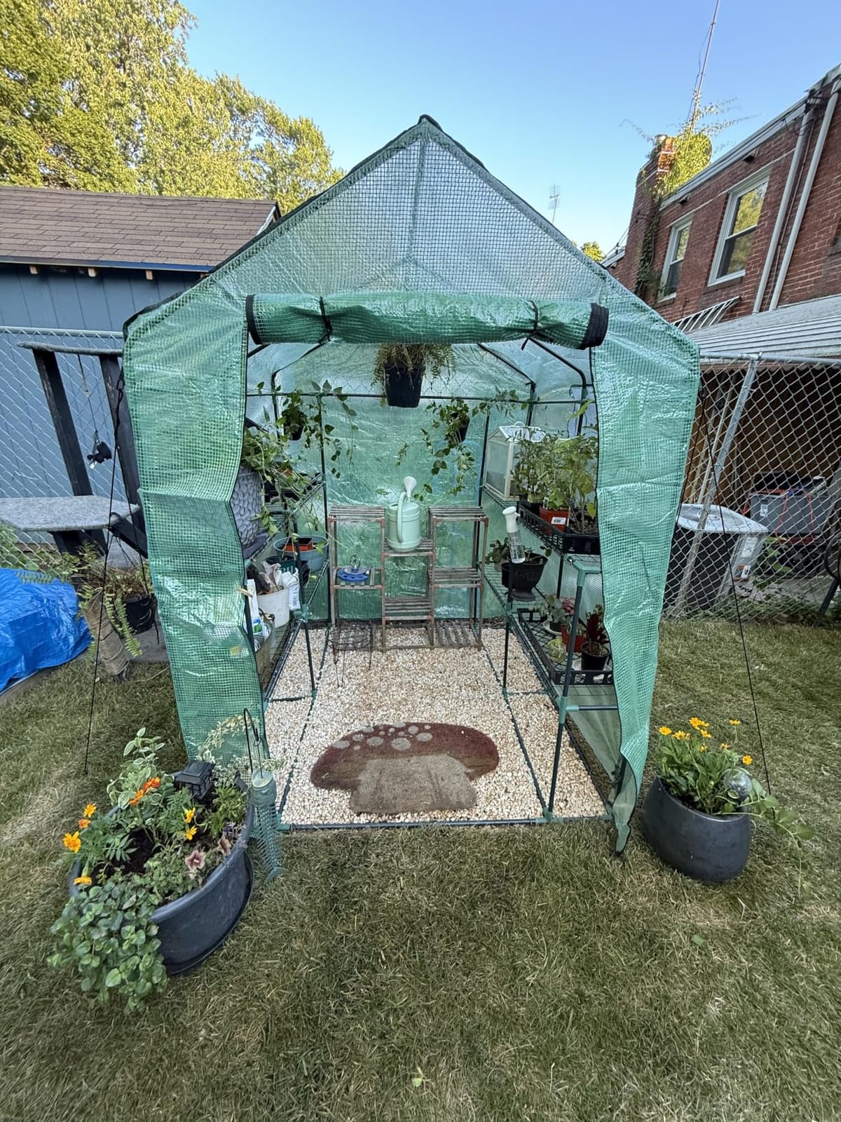 Greengro Greenhouse, 57 × 57 × 76
