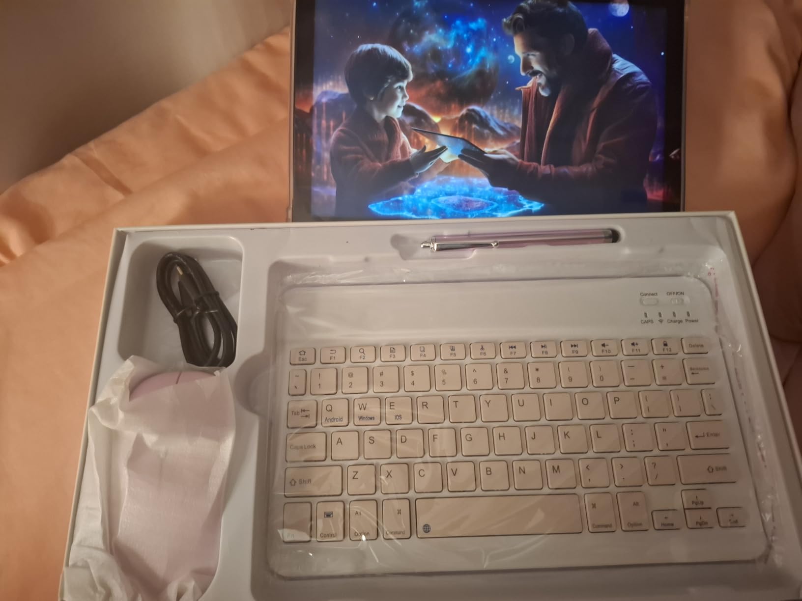 Android 15 | Tabalet with Keyboard | Tablet 10 inch | 2 in 1 Tablet customer photo 2