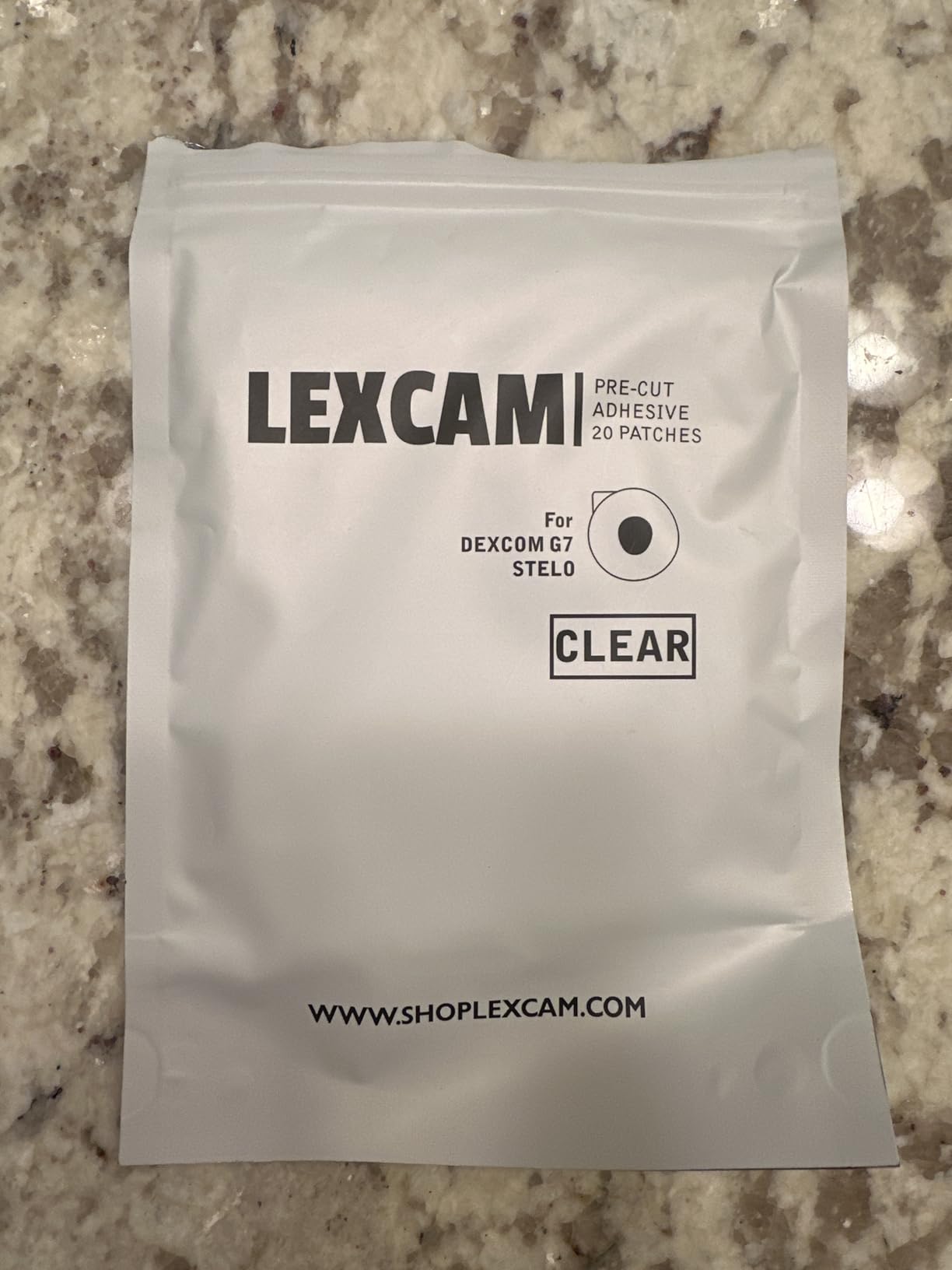 Dexcom G7 Over Patches Waterproof 20 Pack - Sweatproof Clear CGM Overpatch customer photo 2