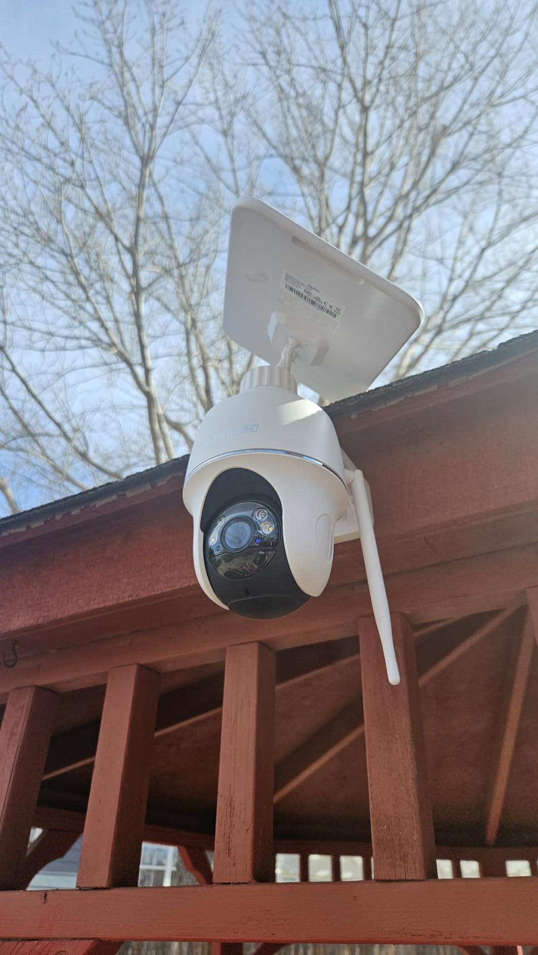 REOLINK Argus PT Ultra First 4K Solar Security Cameras Wireless Outdoor customer photo 2