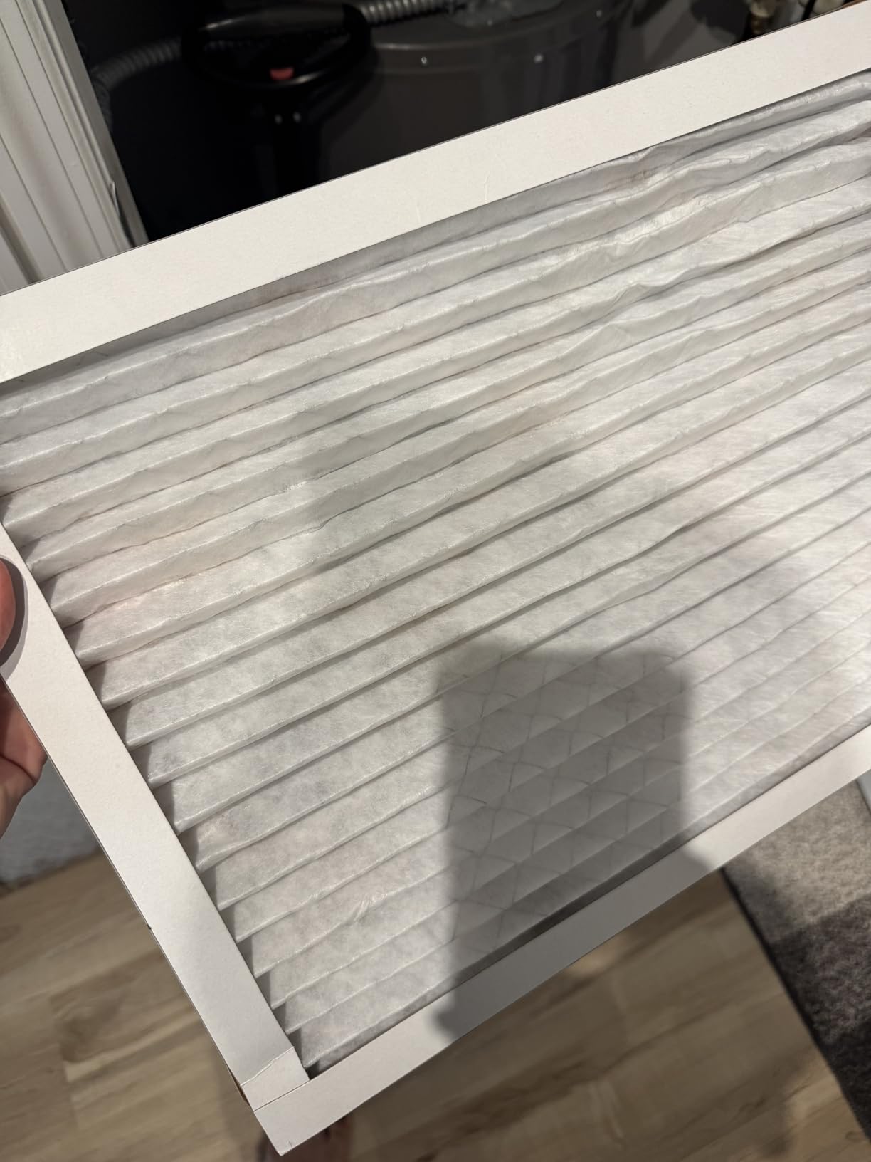 BNX TruFilter 20x20x1 Air Filter MERV 11 (6-Pack) - MADE IN USA - Allergen Defense Electrostatic Pleated Air Conditioner HVAC AC Furnace Filters for Allergies, Dust, Pet, Smoke, Allergy MPR 1200 FPR 7 customer photo 1