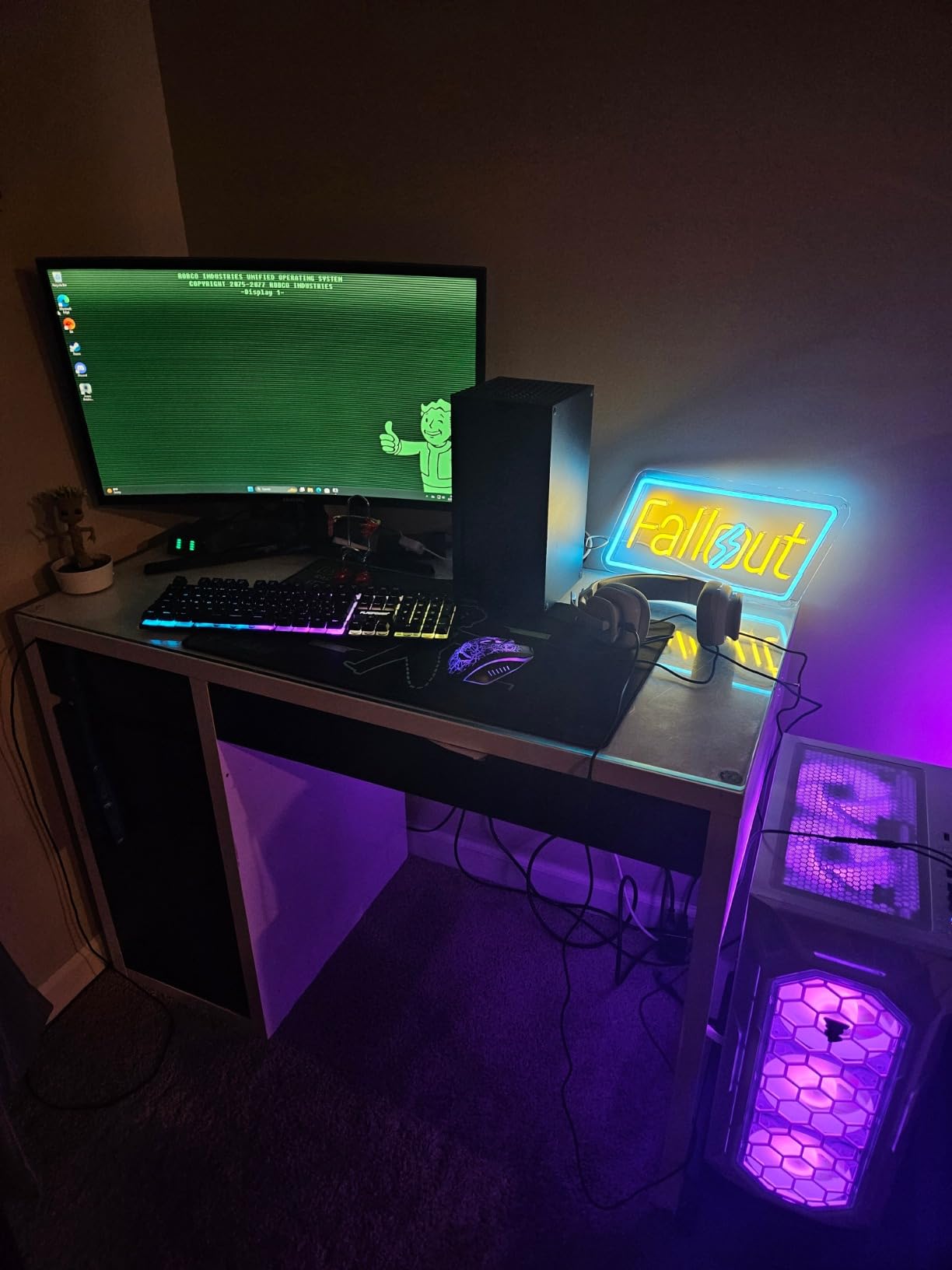 ViprTech Ghost 3.0 Gaming PC, Ryzen 7, RTX 4060 8GB, 16GB/1TB Arctic White customer photo 1