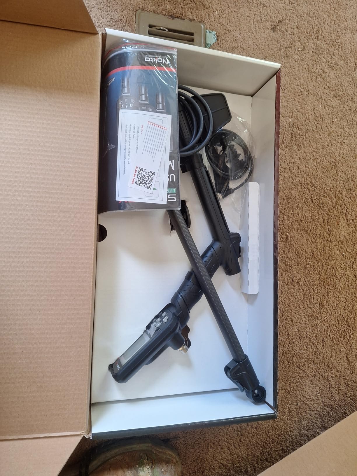 Nokta Simplex Ultra Waterproof Metal Detector with Carbon Fiber Shaft and 11” Search Coil (Metal Detector) customer photo 1