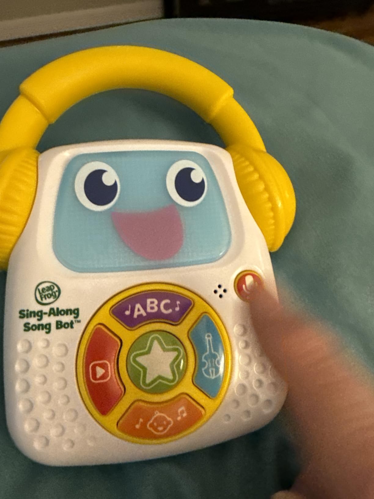 LeapFrog Sing-Along Song Bot, White customer photo 1