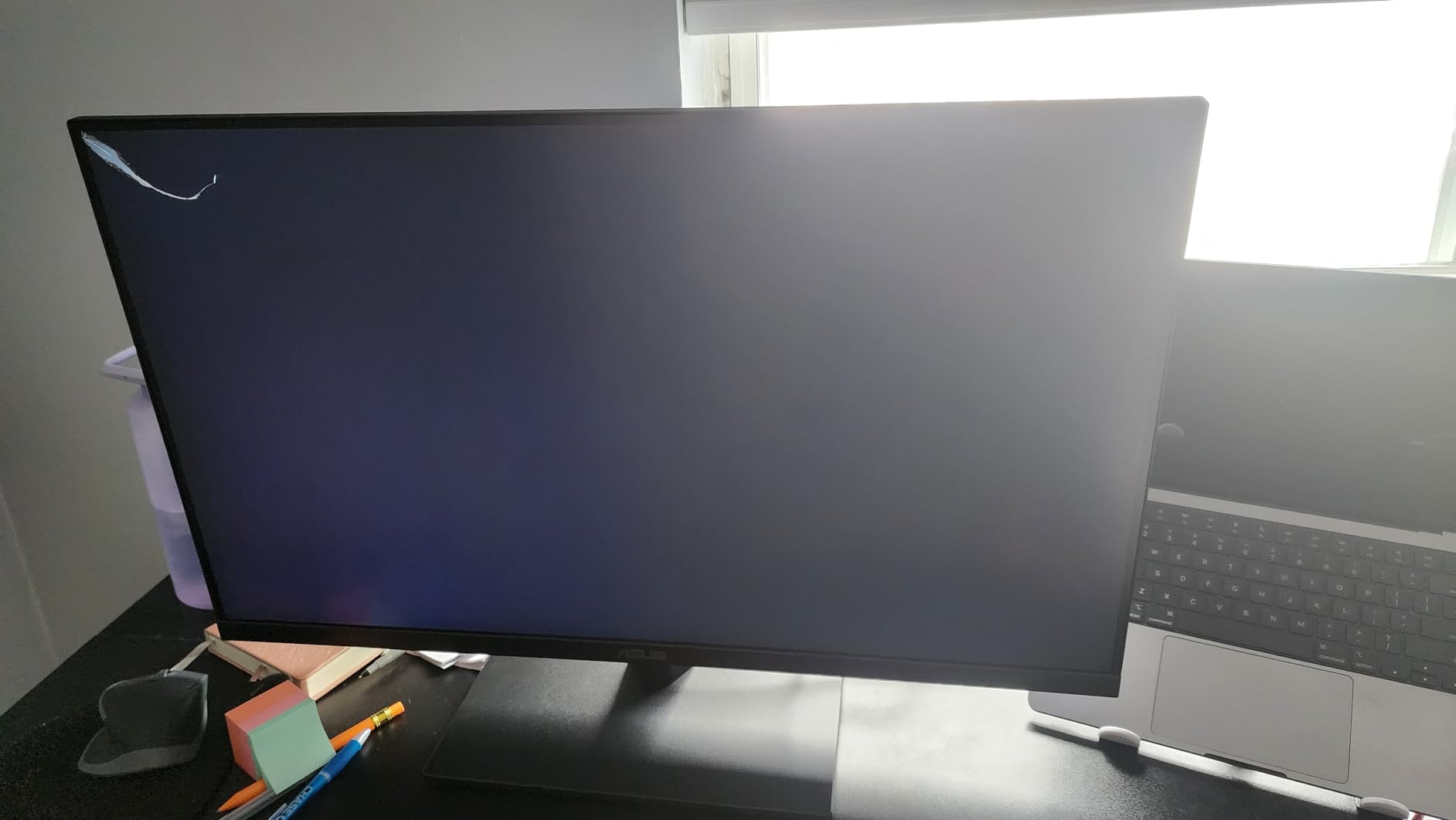 ASUS VP327Q 32 Inch 4K UHD Computer Monitor, HDMI, DisplayPort, Speakers customer photo 2