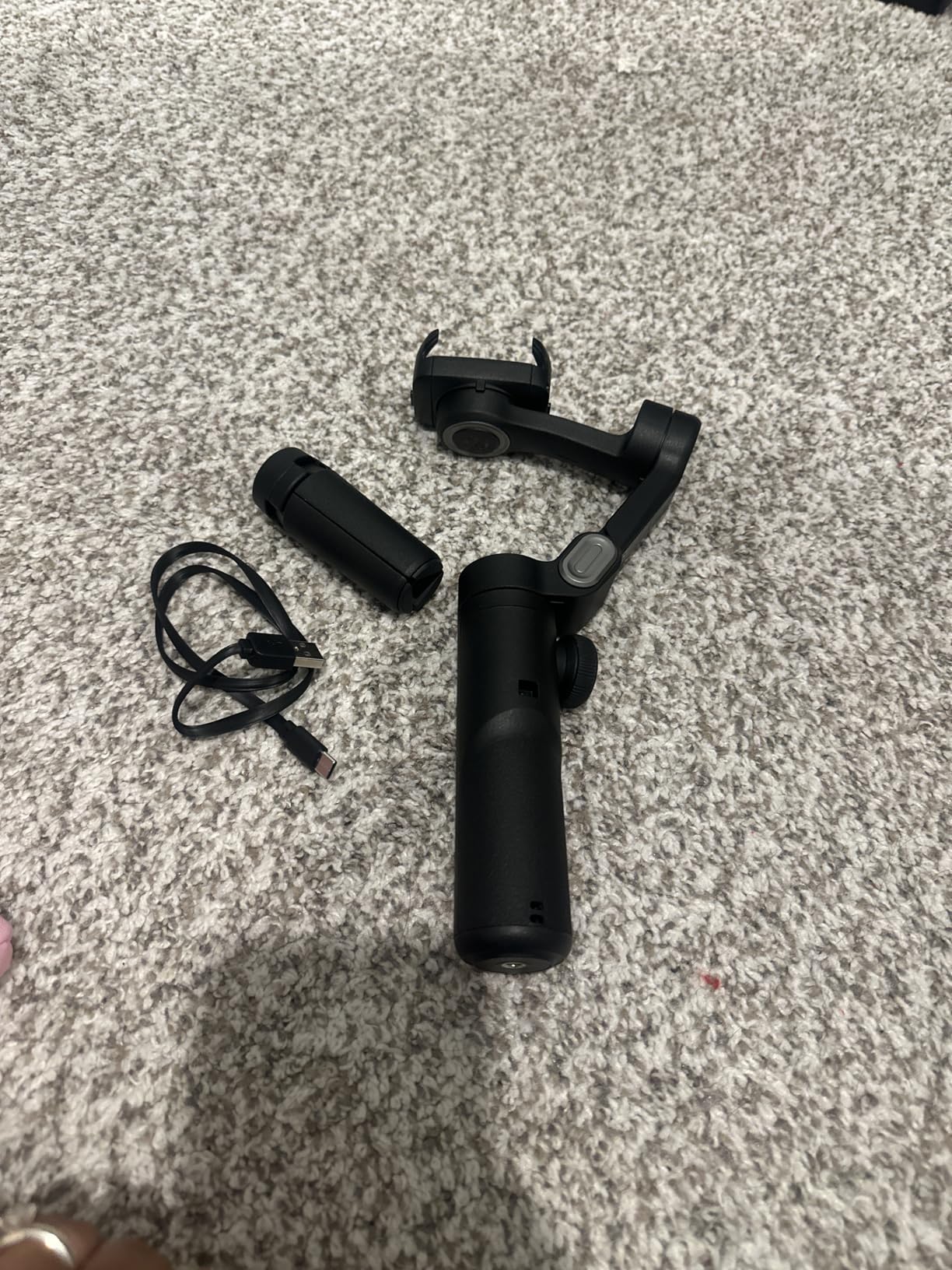 AOCHUAN Smart XE 3-Axis Gimbal Stabilizer for iPhone&Android,Foldable customer photo 2