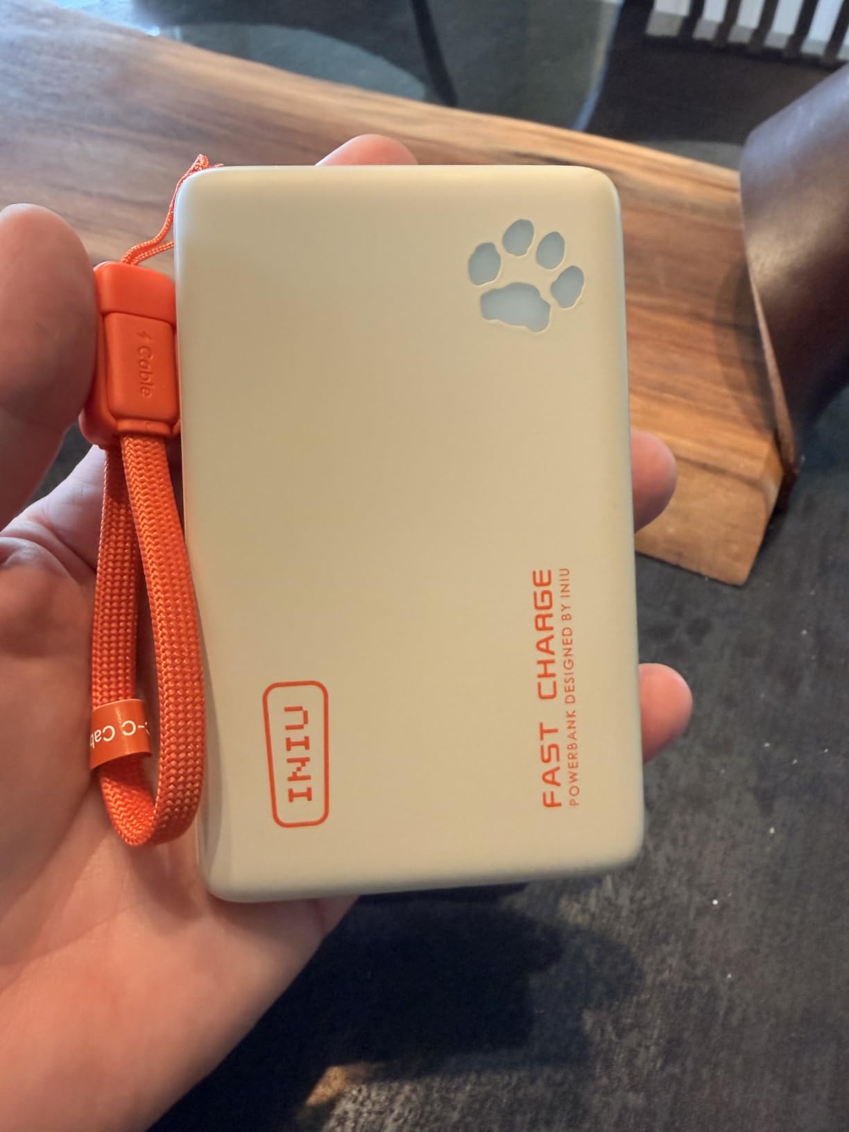 INIU 10000mAh 45W Fast Charging Portable Charger, Smaller Travel Power Bank customer photo 1