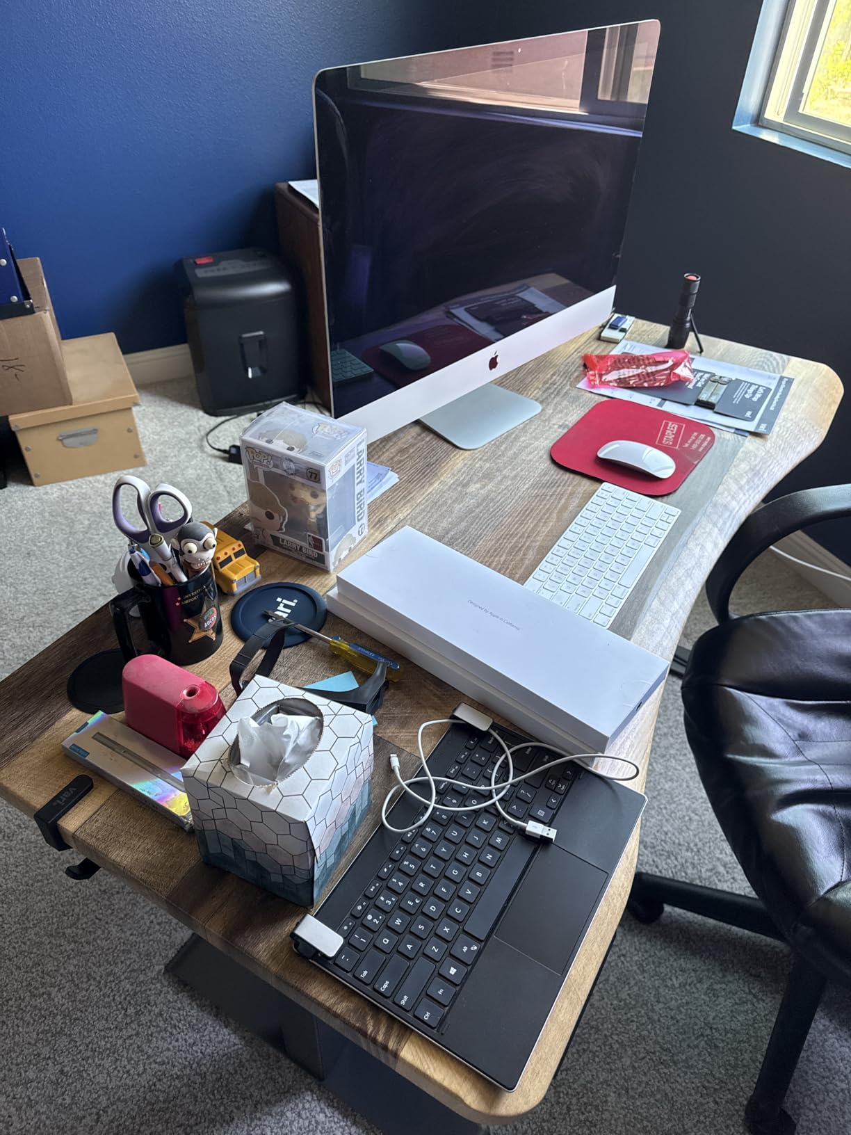 Vari Ergo Electric Standing Desk – 54x26 – Espresso/Slate customer photo 1