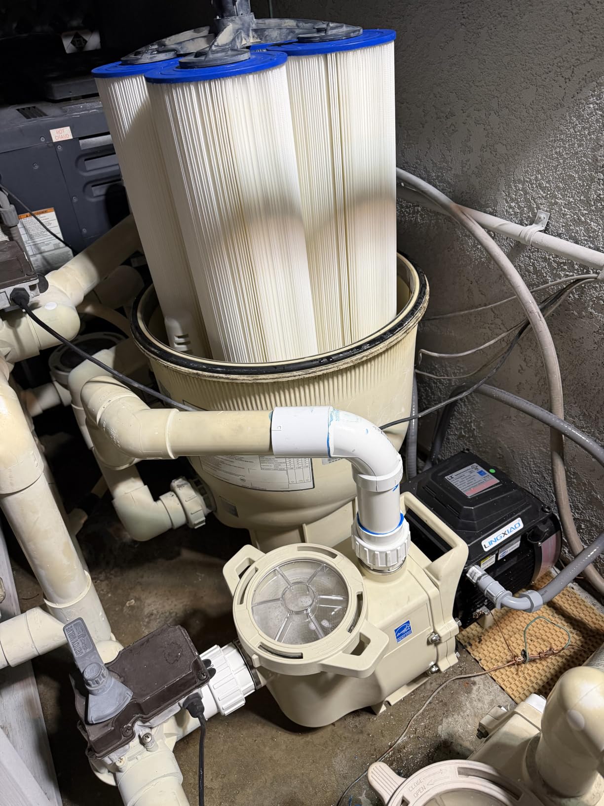 3HP Variable Speed Pool Pump - Energy Star Certified Smart Inground Pool Pump, 208-230V Self-Priming Pump Motor, 10800 GPH High Flow, Waterfall Pool Pumps with Filter Basket & 2-Inch Fittings customer photo 1