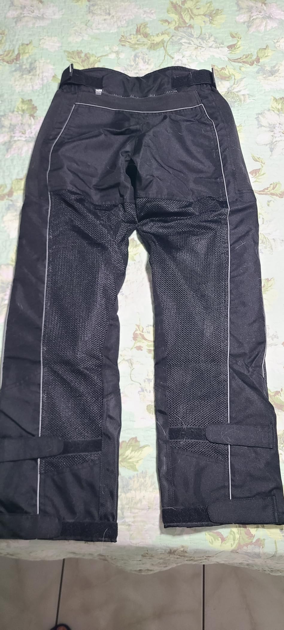 Men’s Motorcycle Mesh Pants Full Leg Zipper Riding Pants powersports Protective Armored Adv CE Over The Boot Motocross Pants customer photo 1