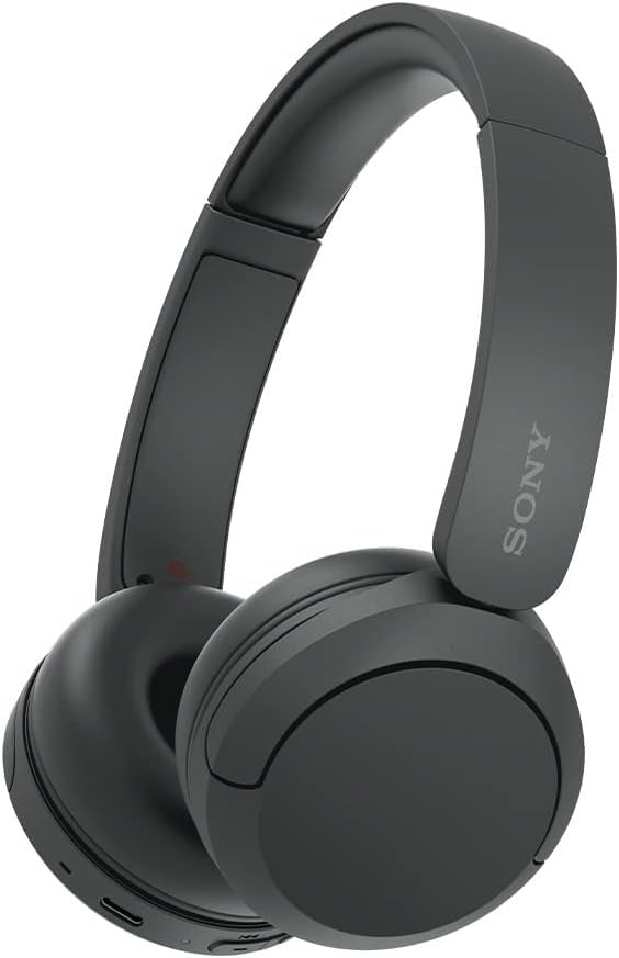 Sony WH-CH520 Wireless Bluetooth On-Ear Headphones with Microphone, Up to 50 Hours Battery Life with Quick Charge Function, Includes USB-C Charging Cable - White - International Version (No Warranty) customer photo 1