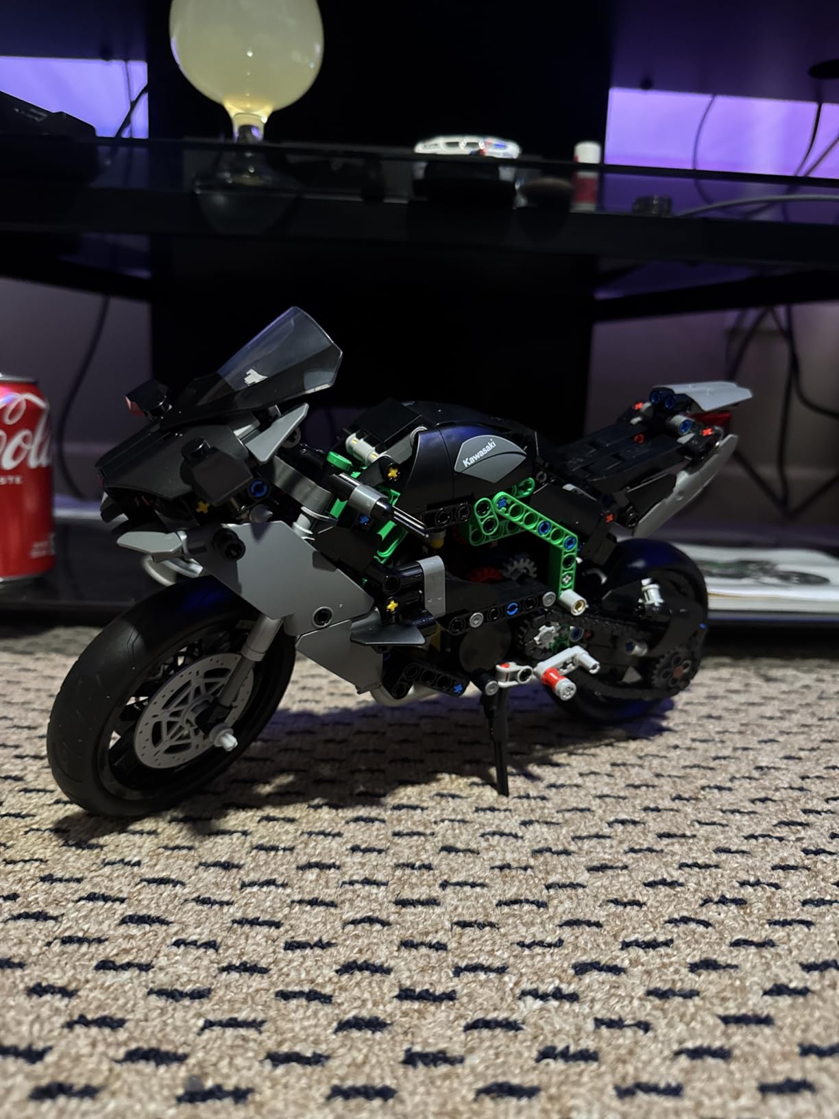 LEGO Technic Kawasaki Ninja H2R Motorcycle Toy - Building Toys for Kids, Boys & Girls, Ages 10+ - Kickstand for Display - Model Kit Birthday Gift - 42170 customer photo 2