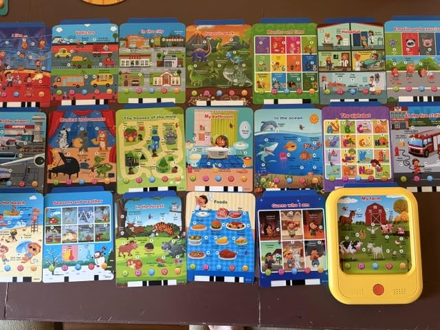 Qiaojoy Kids Learning Tablet Educational Learning Pad for Toddlers 2-5 customer photo 2