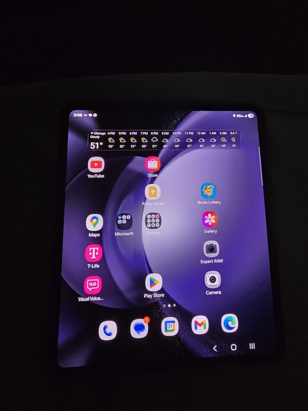 Samsung Galaxy Z Fold 5 5G US Version, 512GB, Phantom Black - Unlocked (Renewed) customer photo 2
