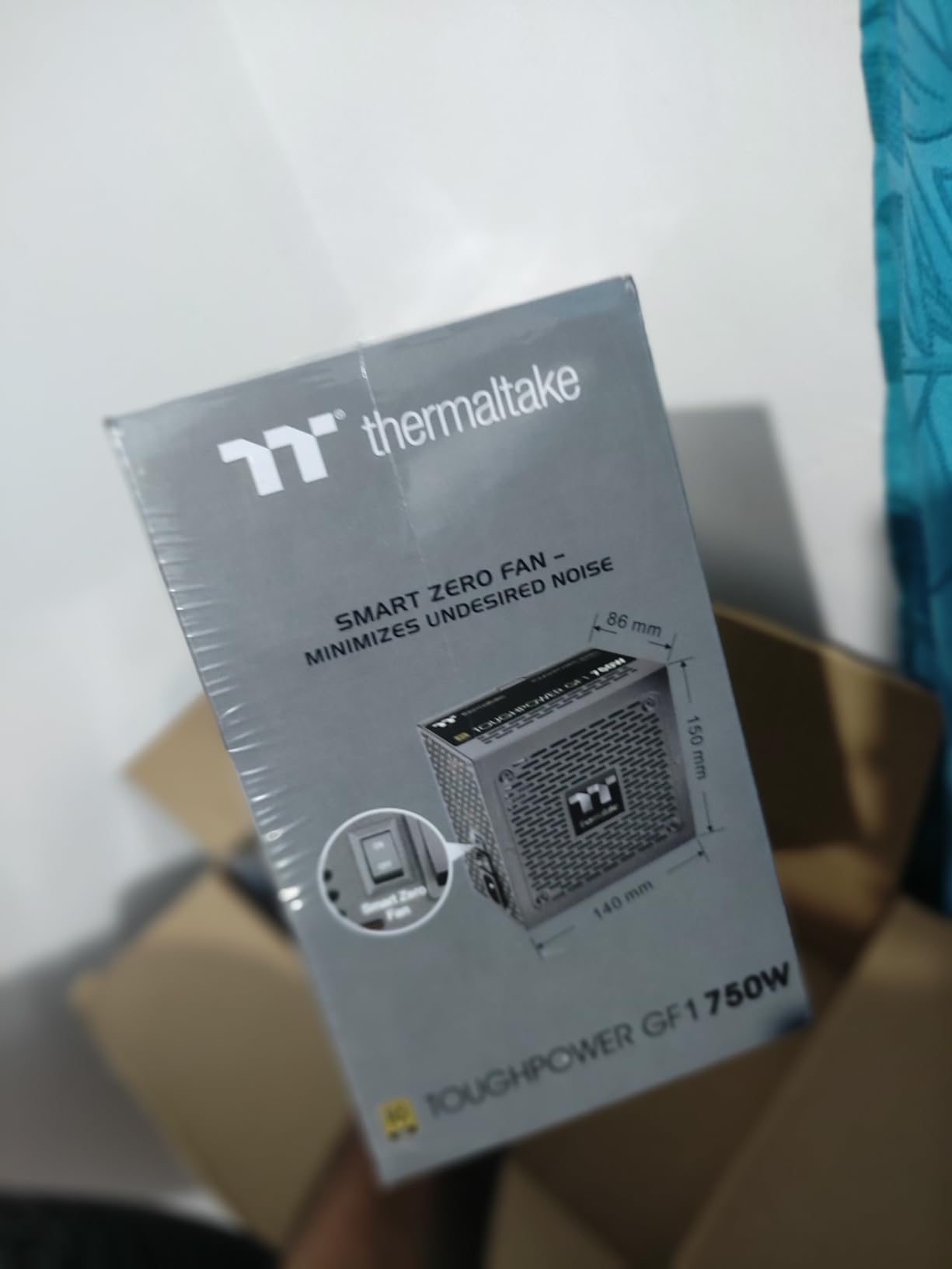 Thermaltake GF1 Fully Modular ATX 750W Power Supply - 80 Plus Gold - Ultra Quiet - Zero RPM, PS-TPD-0750FNFAGU-P customer photo 1