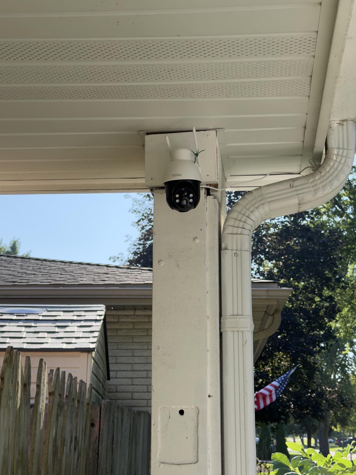 aosu 3K 5MP Solar Security Camera Wireless Outdoor PTZ 360° Smart Tracking customer photo 1