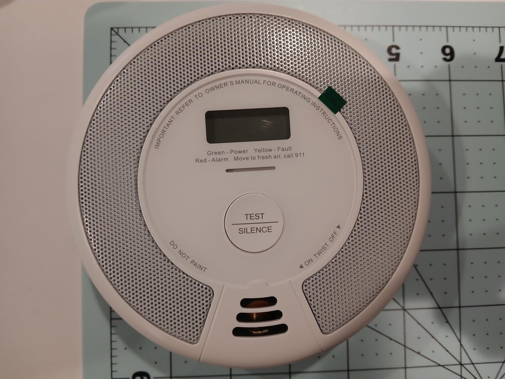 X-Sense Wireless Combination Smoke and CO Detector, XP0H-WN, 3-Pack | 10-Year Sealed Battery (Not Hardwired), Interconnected Alerts, Large 5.7-inch Bracket, UL 217 & UL 2034 Certified customer photo 2