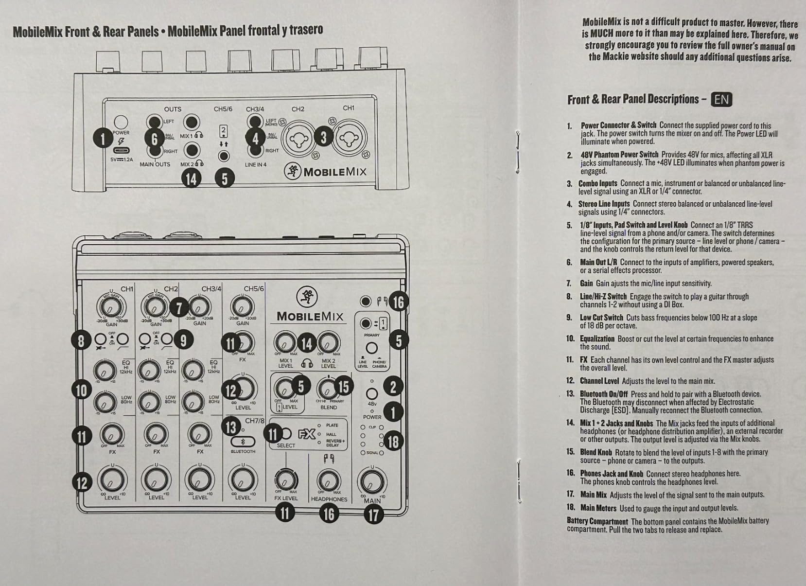 Mackie MobileMix 8-channel Mixer customer photo 2
