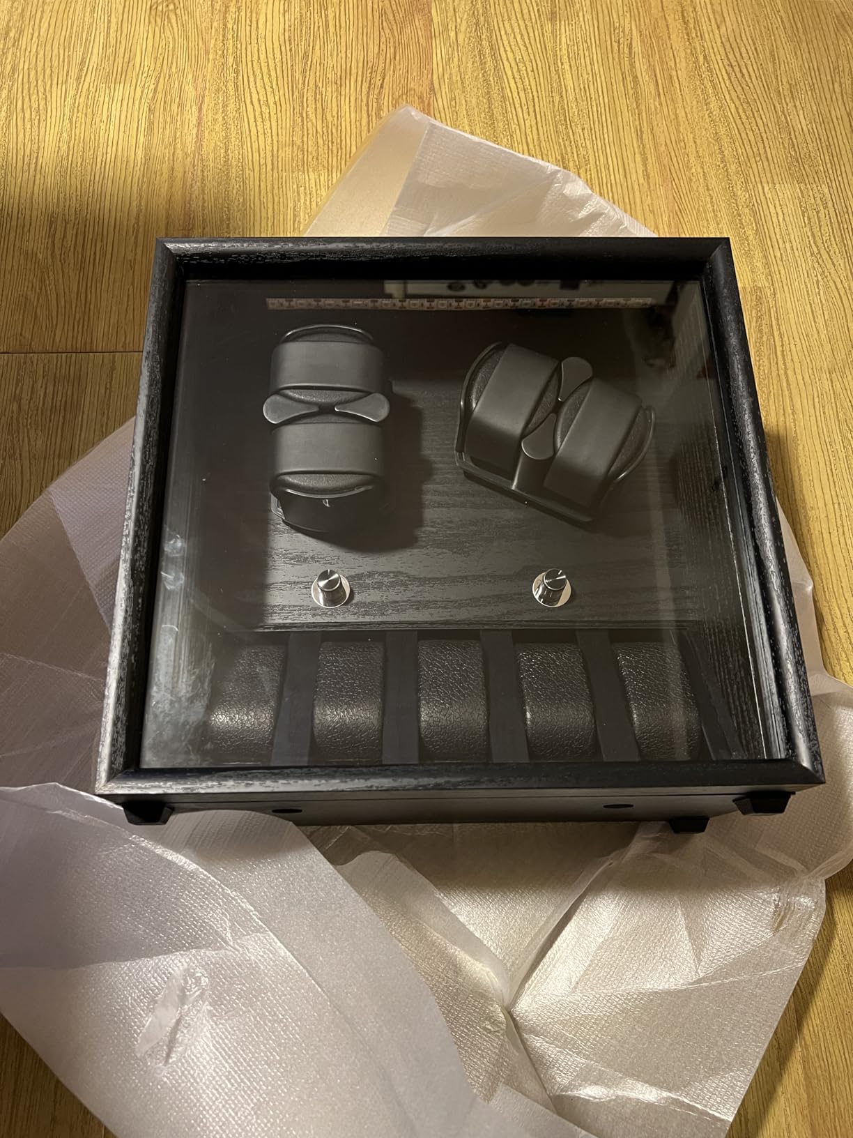 Oryx Watch Winder for 4/6/9/12 Automatic Watches, Rotating Watch Case customer photo 1