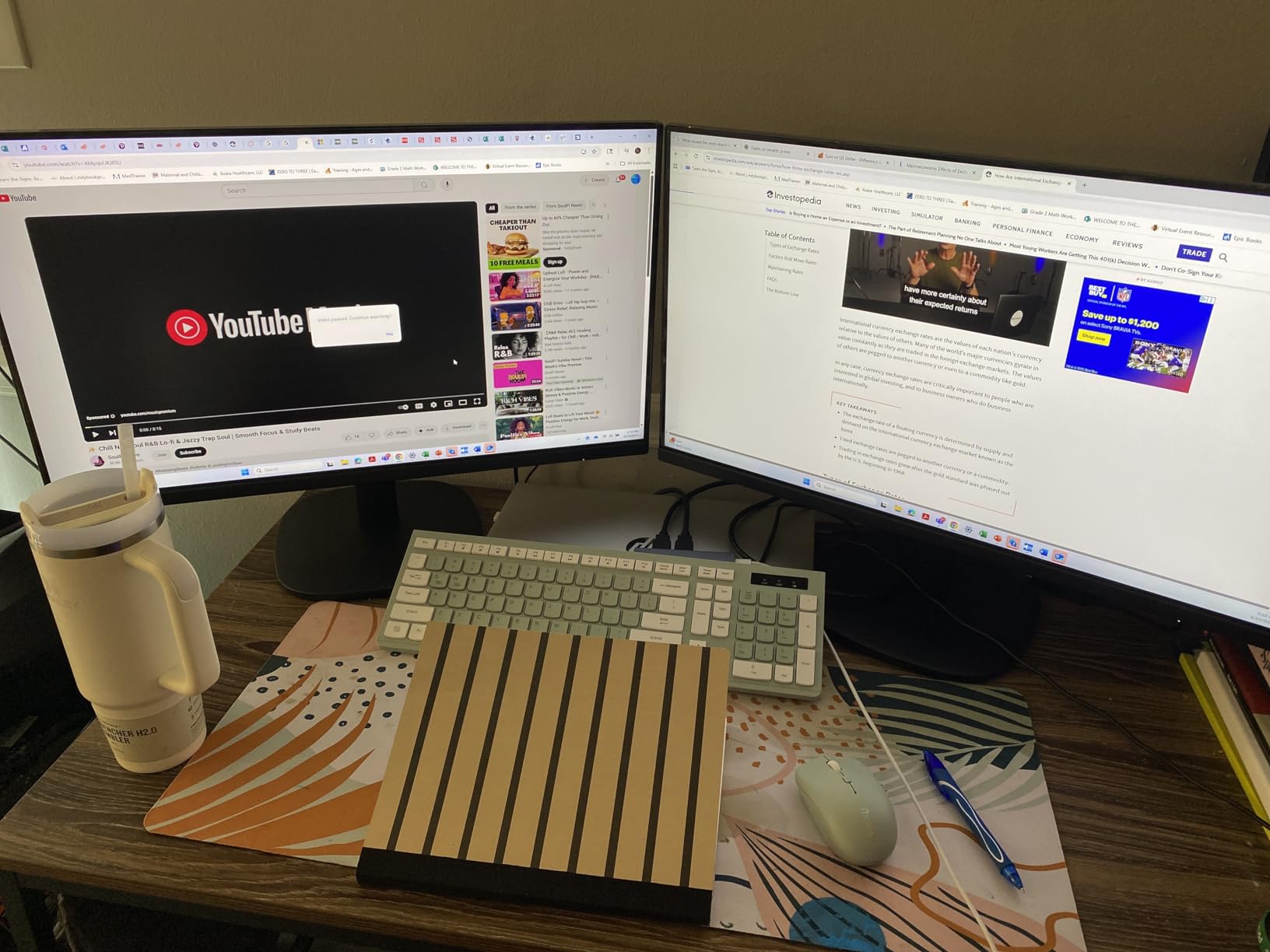 Amazon Basics 27 Inch Monitor, FHD 1080P, 100Hz, IPS, Built-in Speakers, VESA Compatible, USB Ports, Black customer photo 1