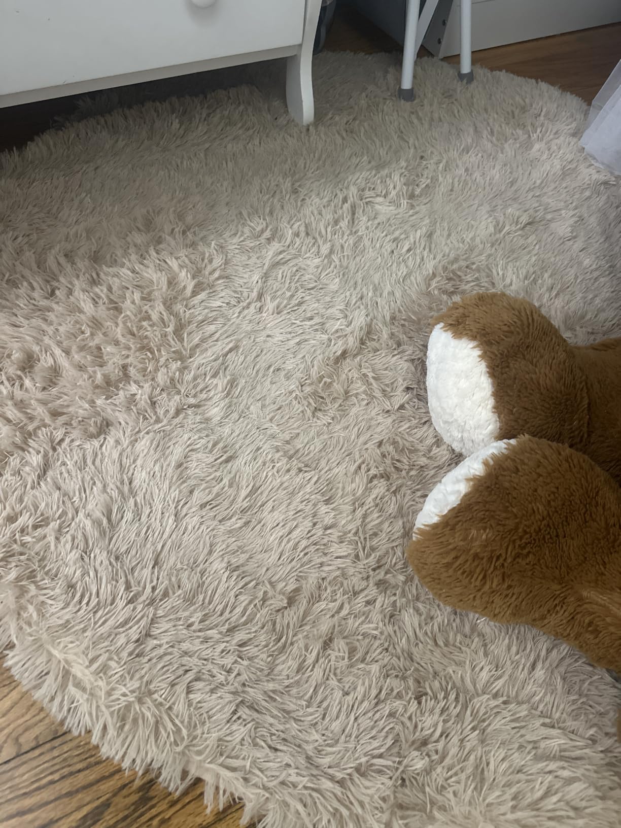 8x10 Fluffy Area Rugs for Living Room,Black Large Shag Area Rug for Bedroom customer photo 1
