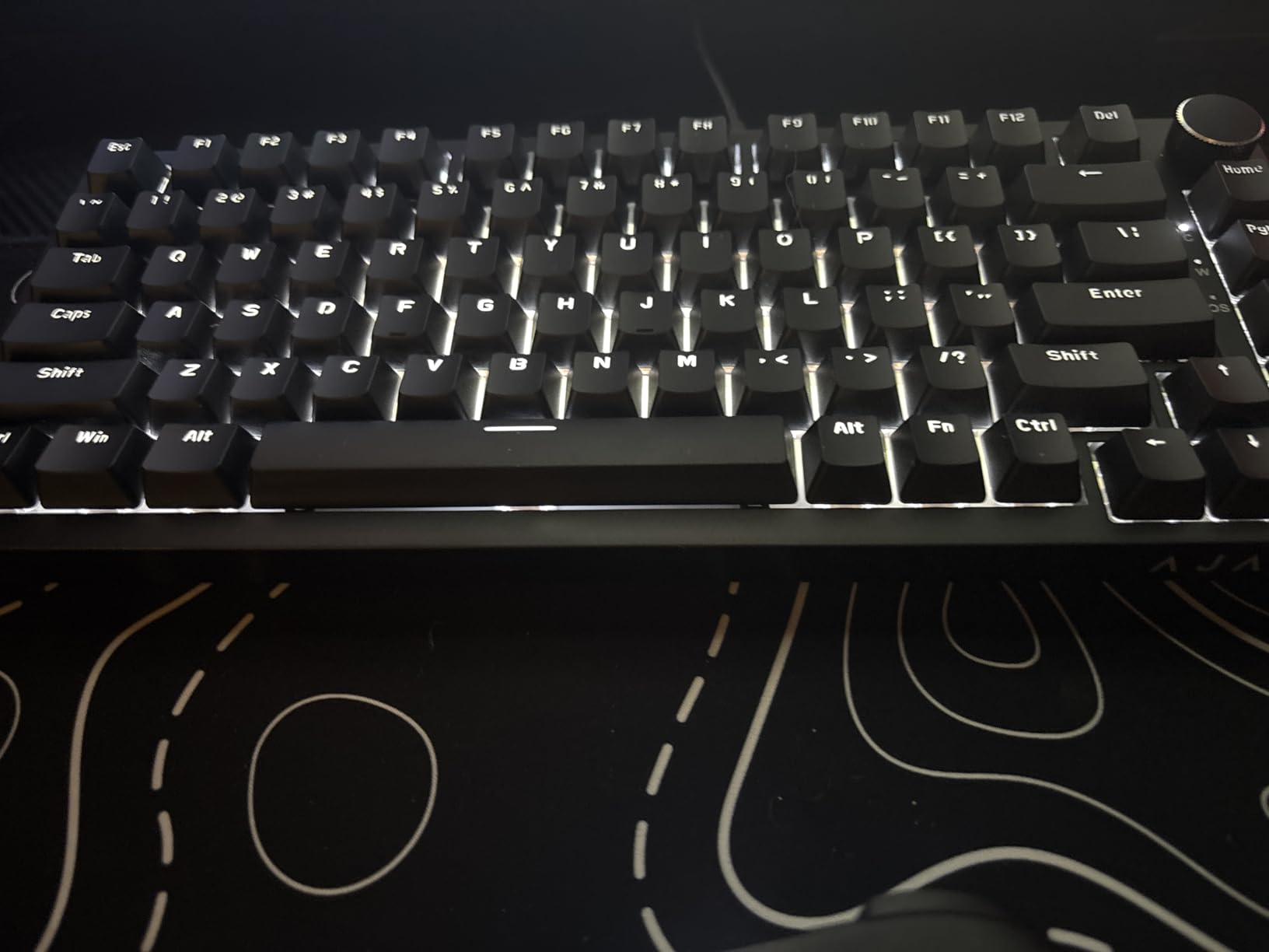 AJAZZ AK820 Mechanical Gaming Keyboard 75% Wired TKL Hot Swappable-Black customer photo 2