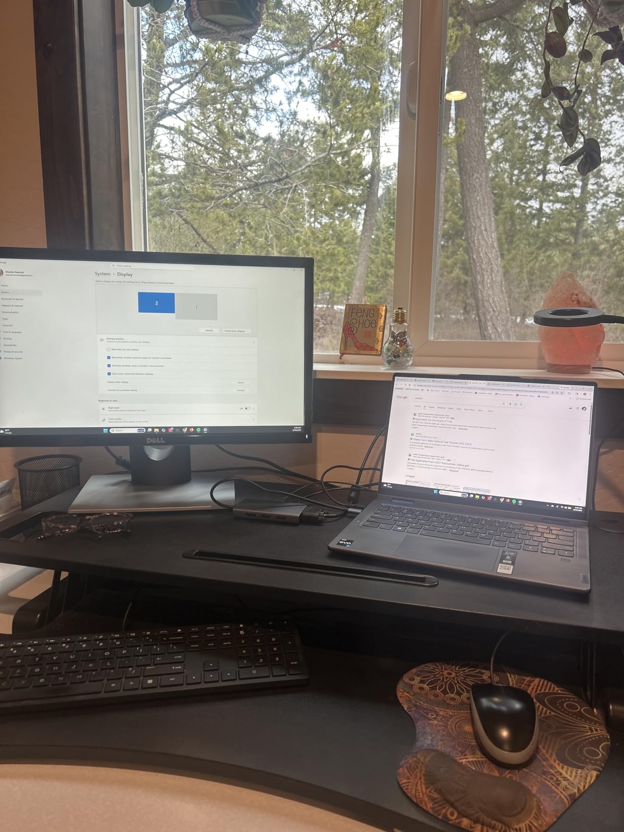 USB C Docking Station Dual Monitor for HP,Laptop Docking Station 3 Monitors customer photo 1