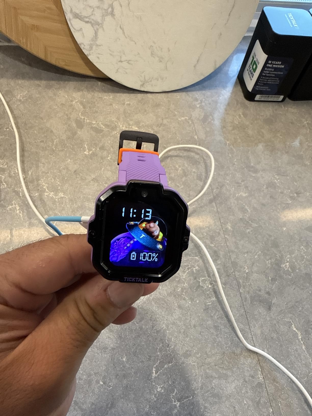 TickTalk5 Kids Smart Watch with GPS Tracker, Calls, Texts & SOS Ages 3-12 customer photo 2