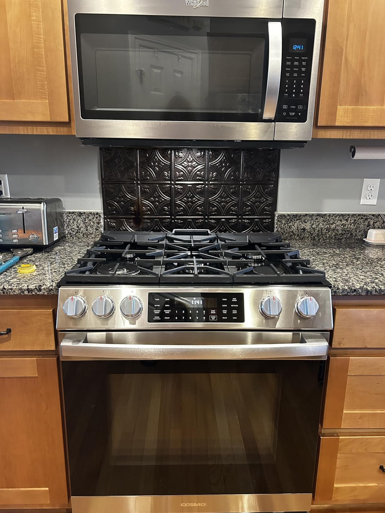 30 in. Lumin Coll 6.1 cu ft 5 Burner Gas Range, Air Fry, Stainless Steel customer photo 2