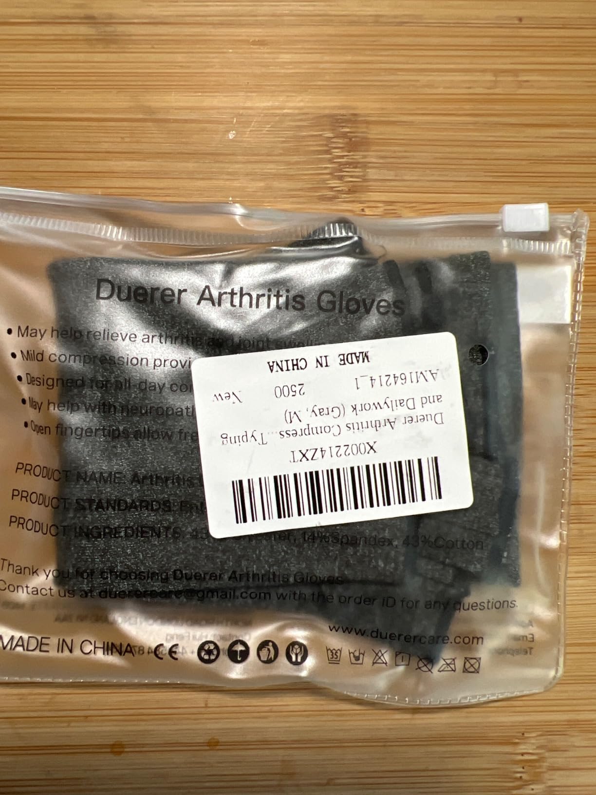 Duerer Arthritis Gloves Women Men, Carpal Tunnel, Rheumatiod, Tendonitis, Fingerless Hand Thumb Compression Gloves customer photo 2