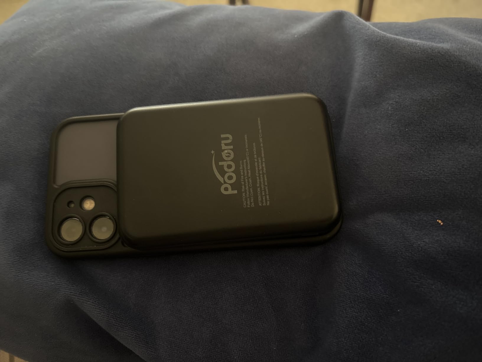 podoru for MagSafe Power Bank 5000mAh, Ultra-Slim Magnetic Portable Charger customer photo 2