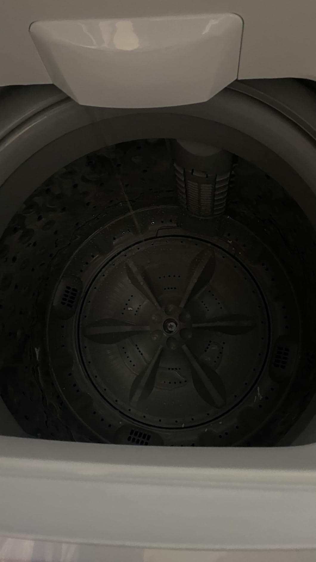 3.0 cu. ft. Compact Top Load Washer in White customer photo 2