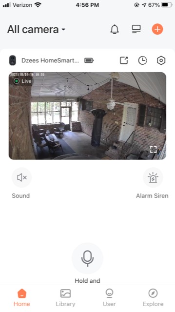 Dzees 2K Security Cameras for Home, Wireless Outdoor Battery Powered, 4-Pac customer photo 2