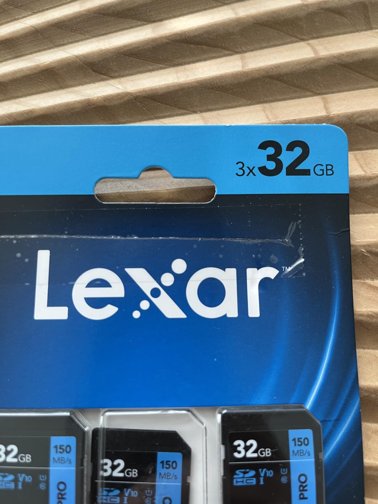 Lexar 256GB 800x PRO SD Memory Card, 150MB/s Read, 4K, V30, U3, UHS-I customer photo 1