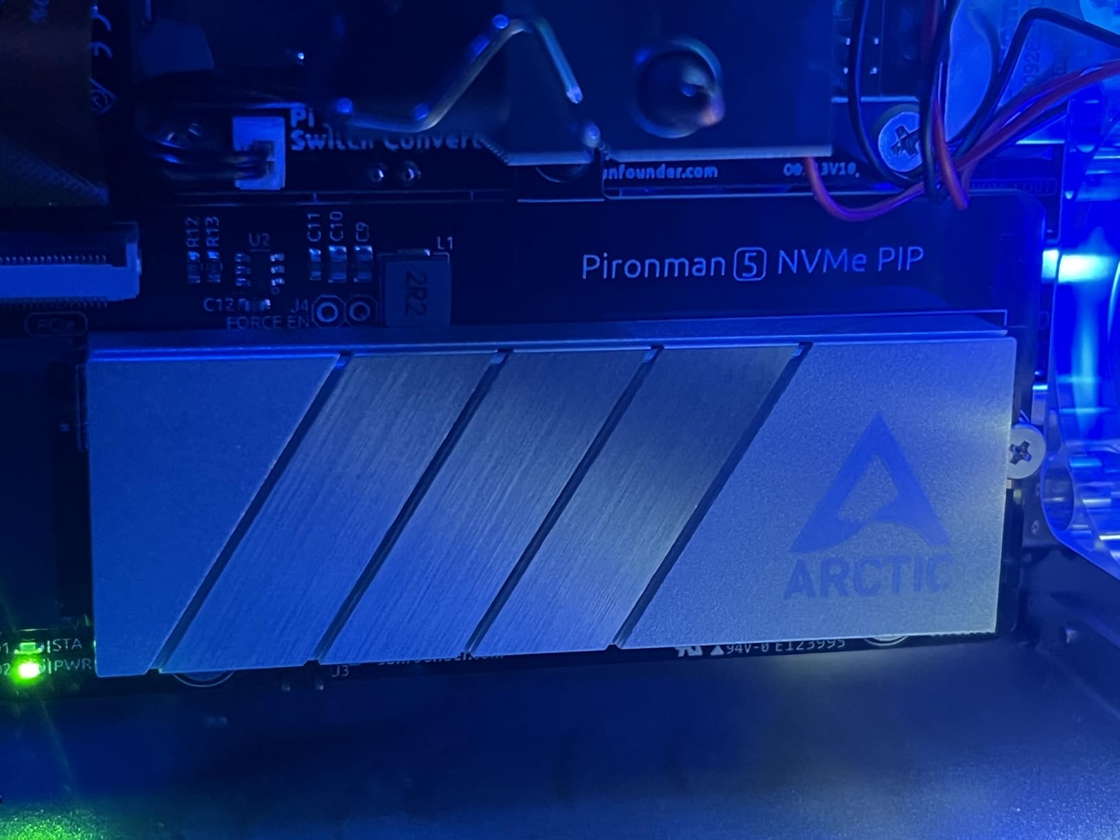 ARCTIC M2 Pro - Heatsink Cooler for M.2 2280 SSD, Compatible with PC & PS5 customer photo 1